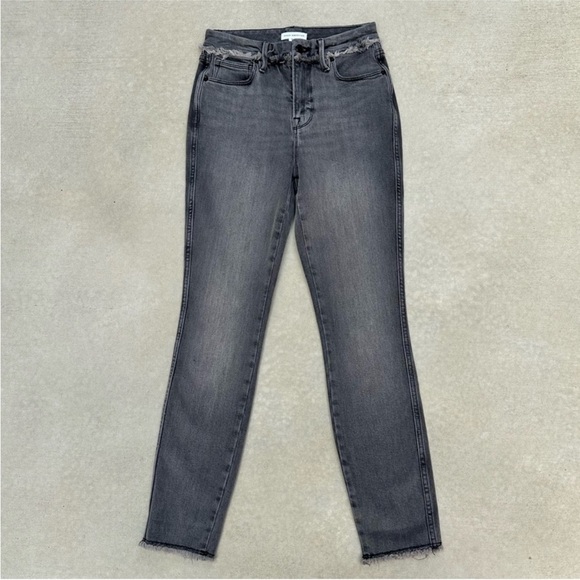 Good American Good Curve Skinny Crop High Rise Jeans EB - Picture 1 of 13